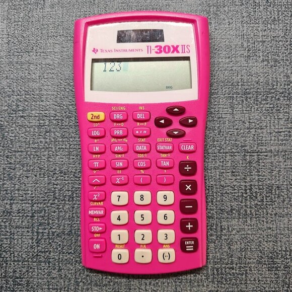 Texas Instruments TI-30X IIS Fundamental Scientific Calculator - Pink - Picture 1 of 5